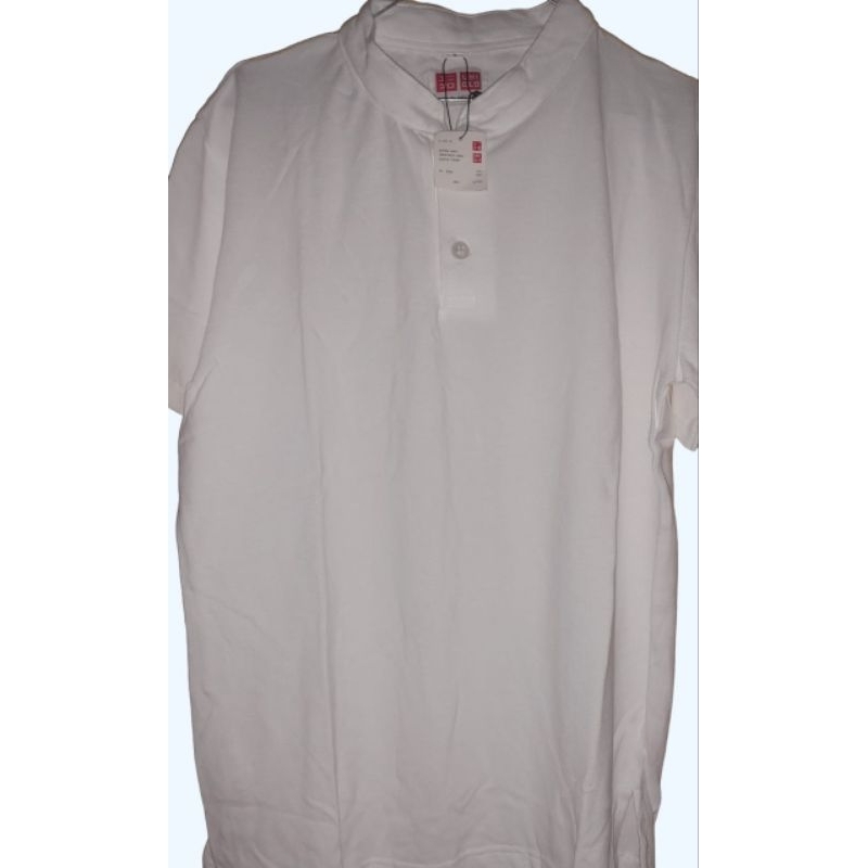 NEW  Baju Koko Atasan Uniqlo Kerah Shanghai