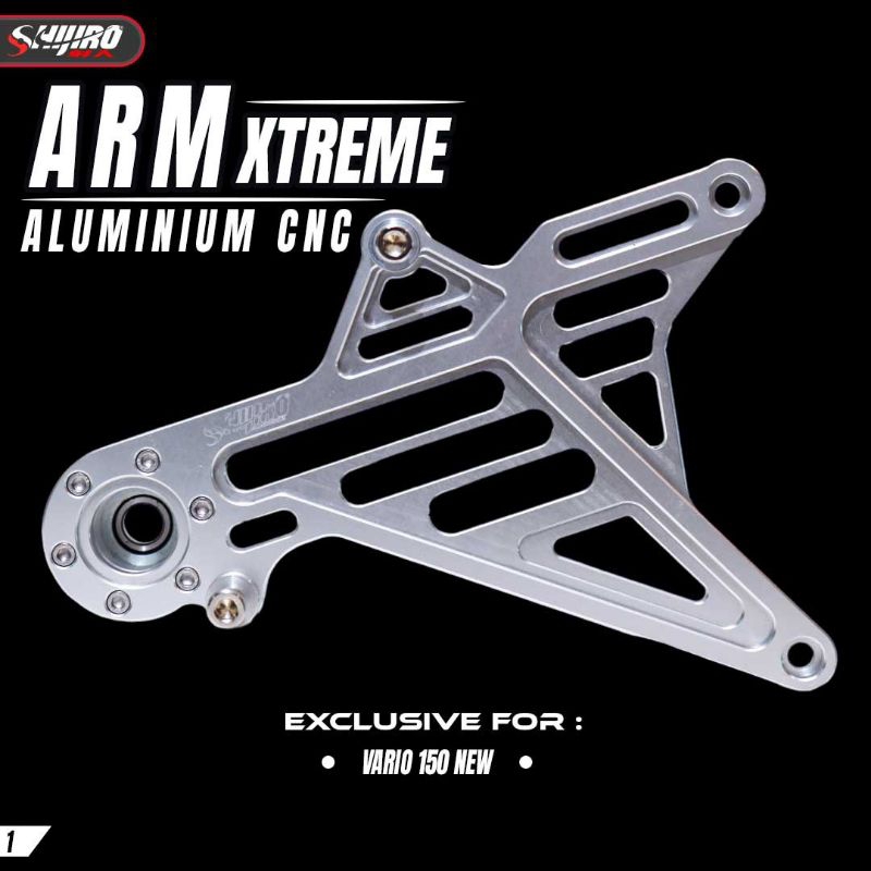 ARM Shijiro Type X Tream Arm Vario 125 Vario 150 New Arm Knalpot Vario 160 Vario 150 Led Old Arm Sty