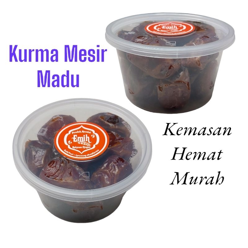 

Kurma Mesir Madu | Isi Bersih 250gr - Golden egyp