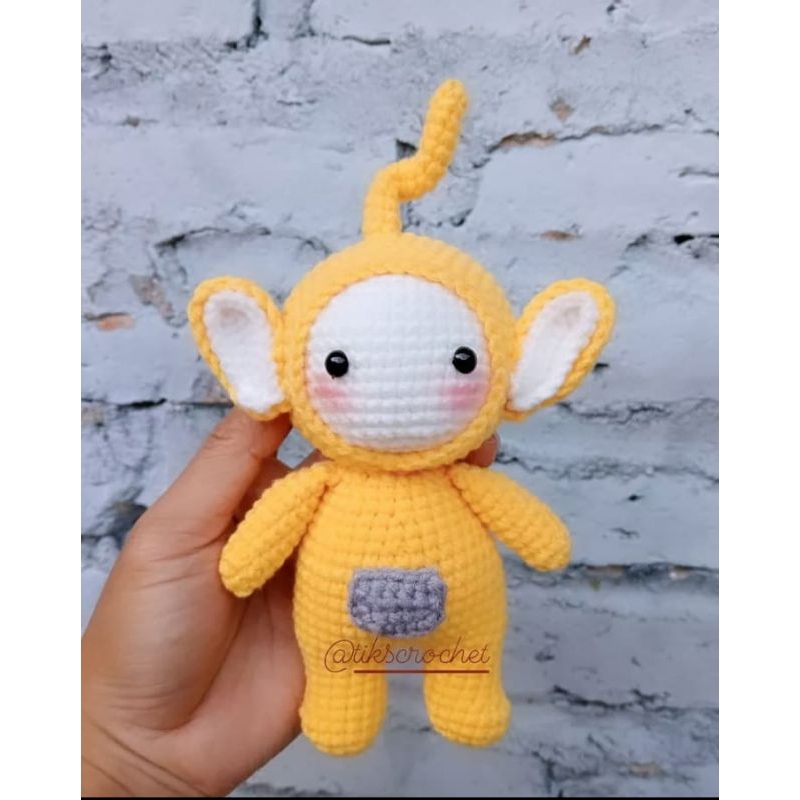 Boneka rajut Teletubbies