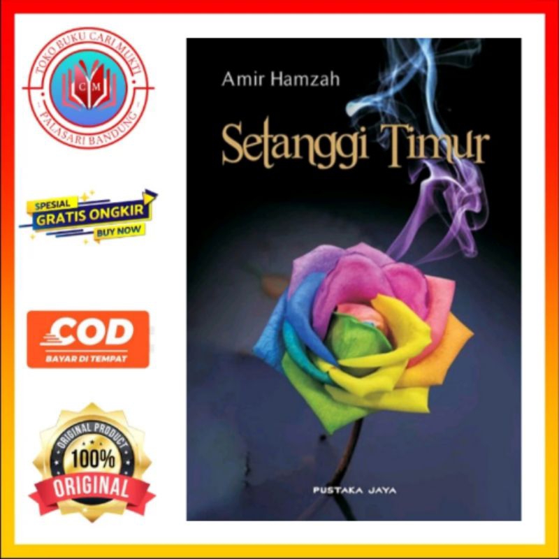 Buku Setanggi Timur Kumpulan Puisi - Amir Hamzah