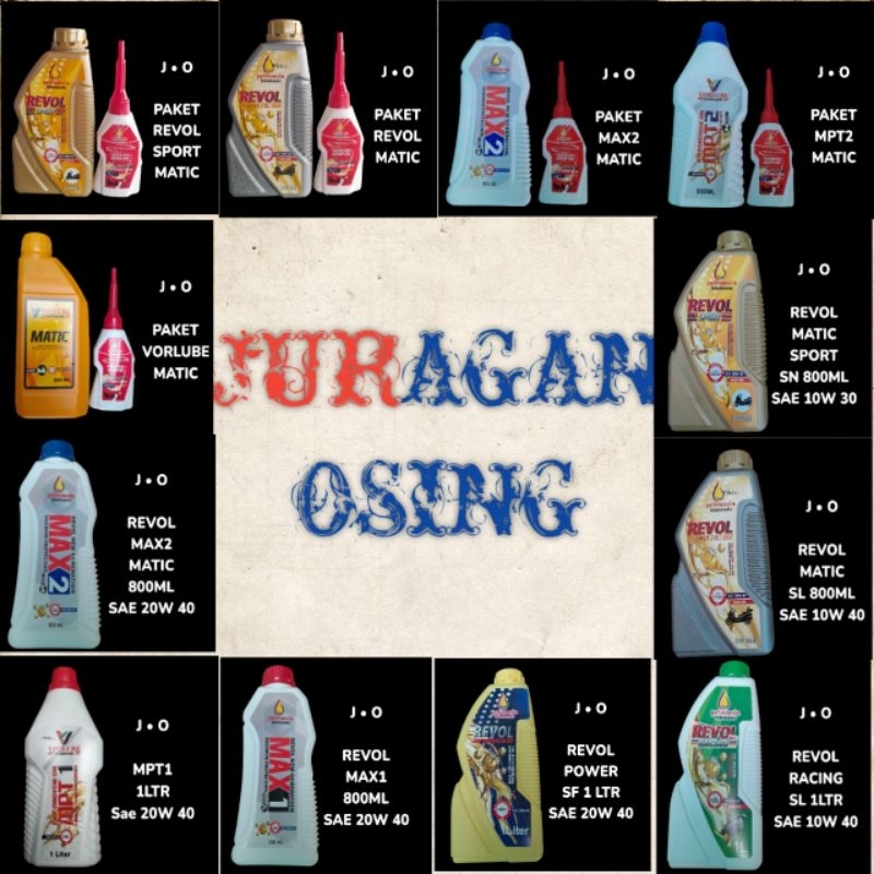 OLI OIL PETROASIA VORLUBE MATIC MANUAL REVOL MPT1 MPT2 MAX1 MAX2