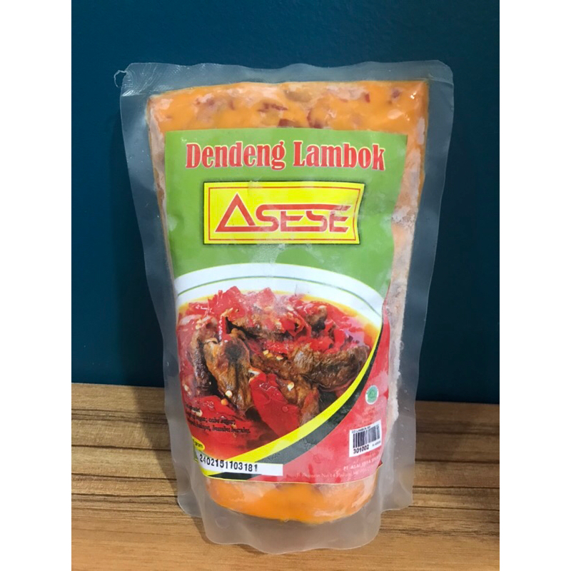 

DENDENG LAMBOK ASESE PADANG ASLI - 500 GRAM