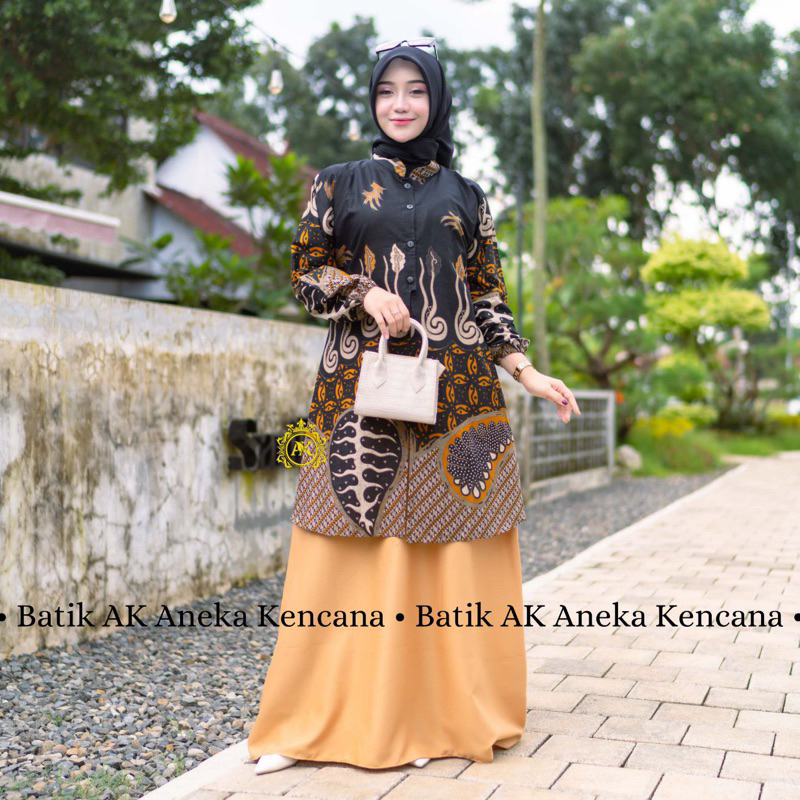 MS GAMIS BATIK SRIWEDARI MAXI SUPER JUMBO XXL