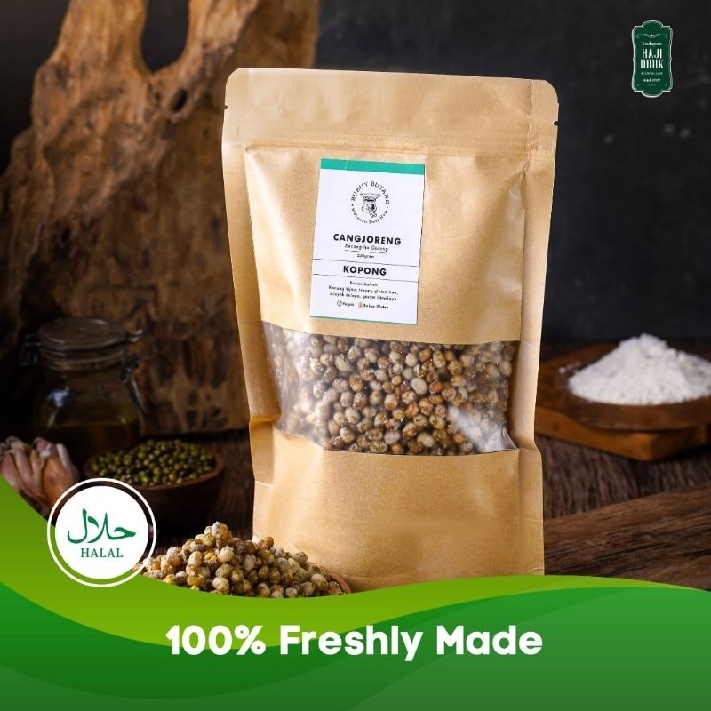 

Cangjoreng kopong ( Kacang Ijo Goreng)