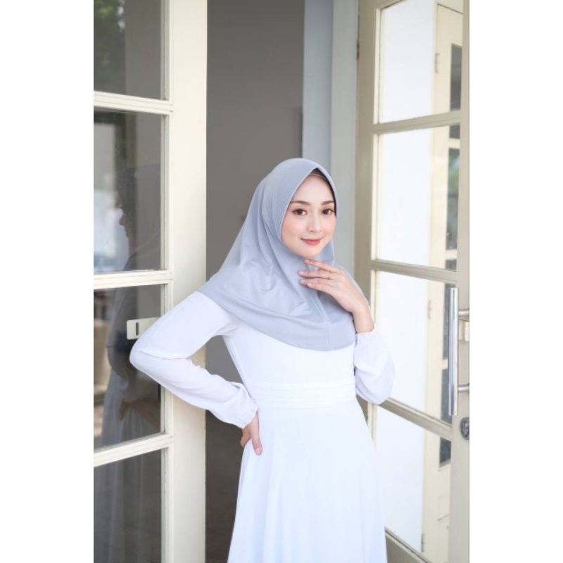 HIJAB LUNA BERGO - BERGO 2024 - HIJAB BERGO INSTAN JERSEY - HIJAB JERSEY PREMIUM - HIJAB BERGO - HIJ