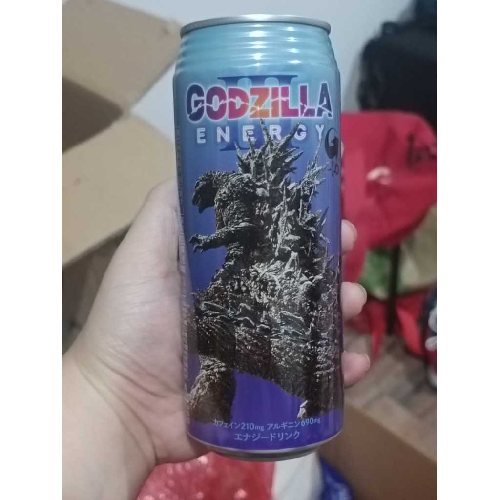 

Godzilla Energy III Drink Japan Original Jepang Minuman Berenergi