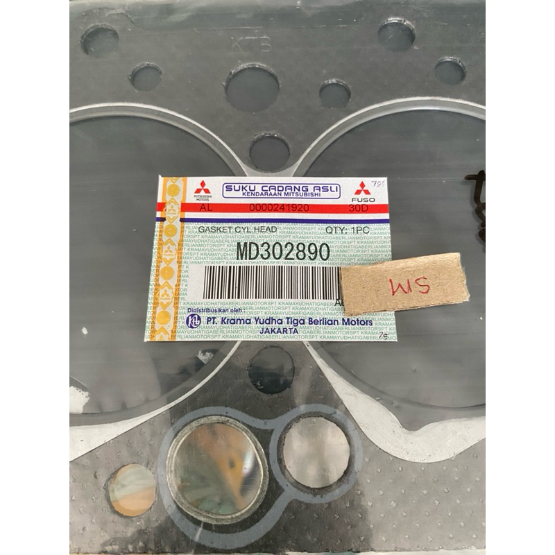 GASKET CYLINDER HEAD PAKING HEAD PAKING DEKSEL L300 Diesel Kuda Diesel