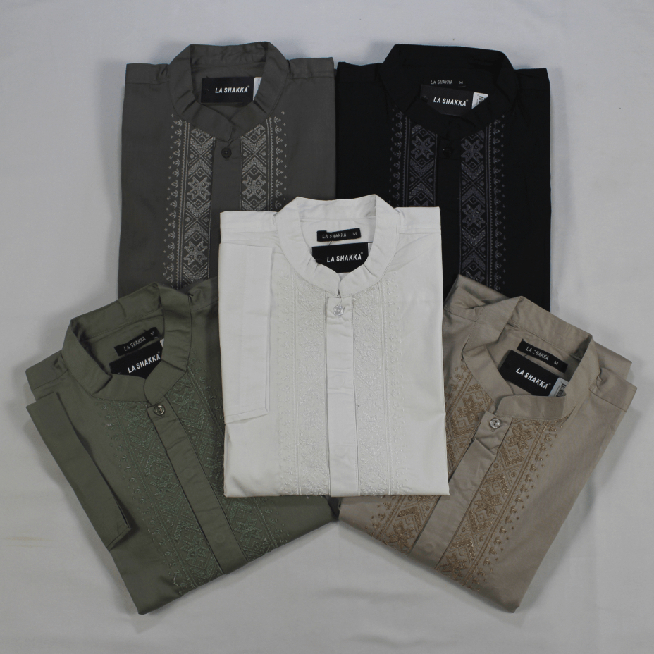 Baju Koko Lengan Pendek La Shakka