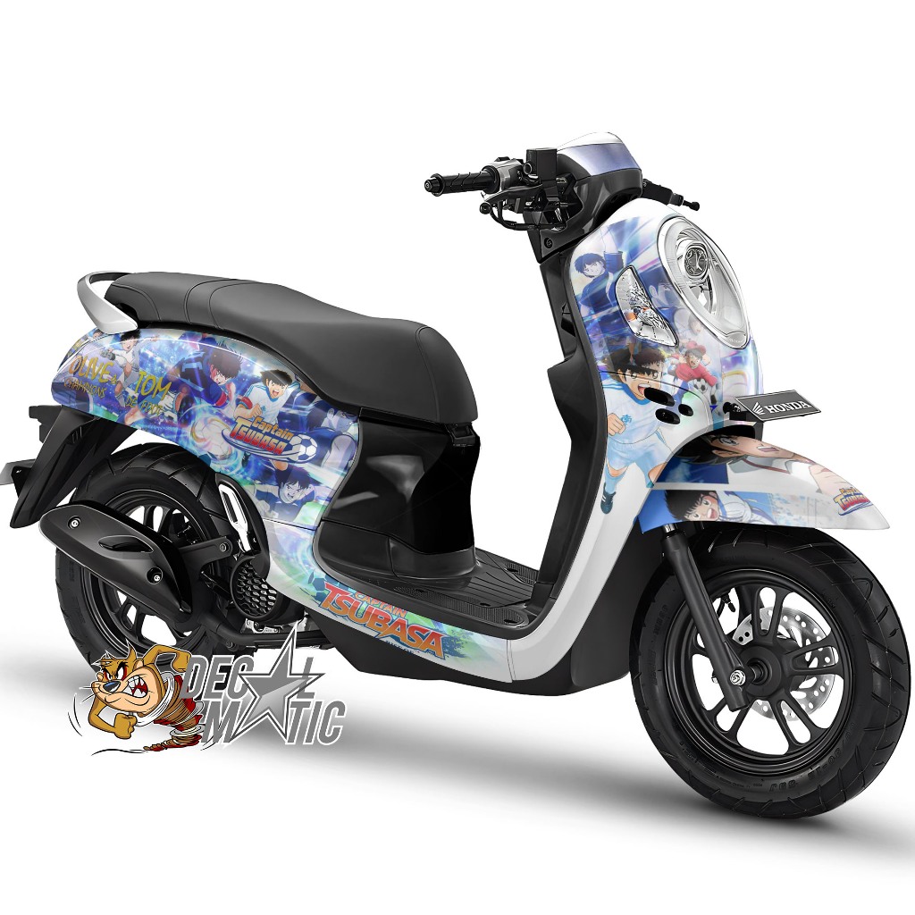 Decal Scoopy Full body Scoopy  Stiker full body Scoopy FI 2012 - 2016 FI EPS 2017-2019 Prestige 2020