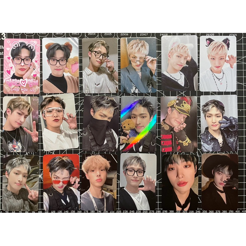 Mingi Ateez Photocard PC Official Hello 82 yzy ms cat harpot