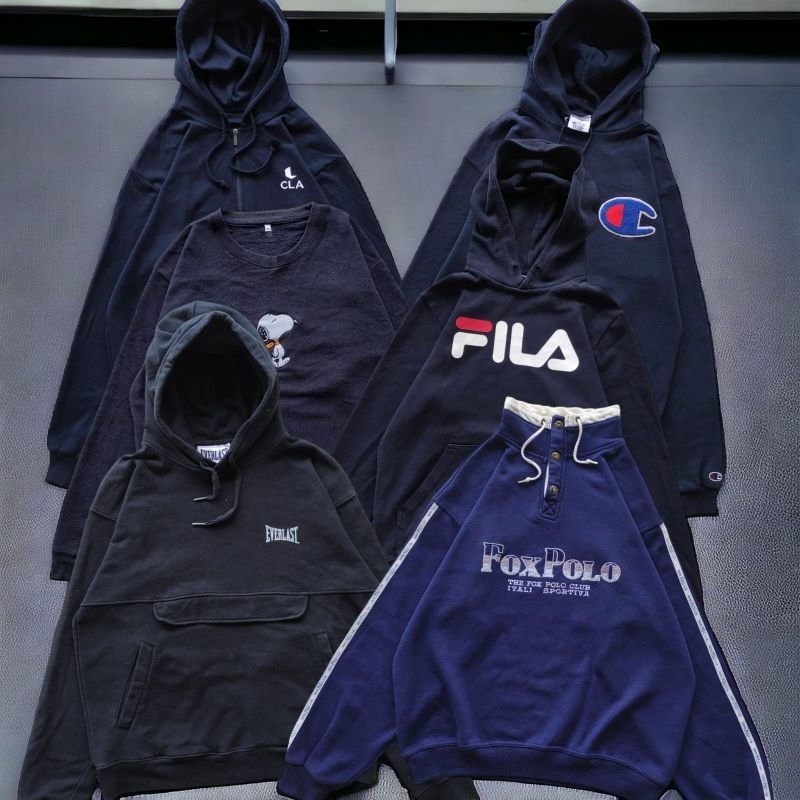 SWEATER CREWNECK / SWEATER HOODIE / JAKET CREWNECK / JAKET HOODIE / HOODIE ZIPPER / JAKET HALF ZIP S