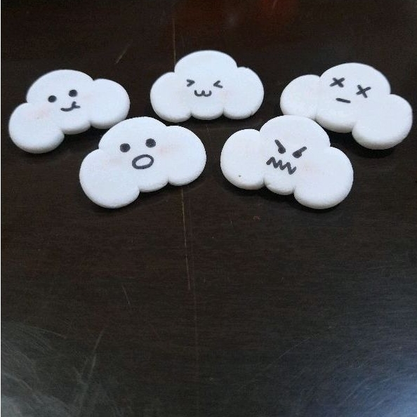 Cloud Emoji Pin
