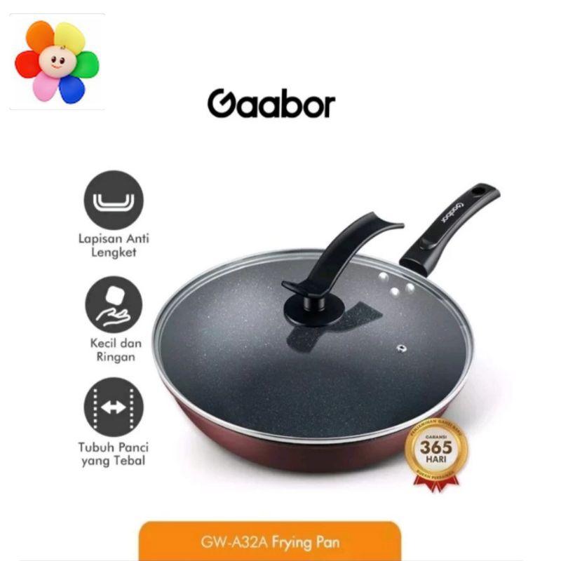 Gaabor Teflon Wajan Anti Lengket 32 cm GW-A32A01