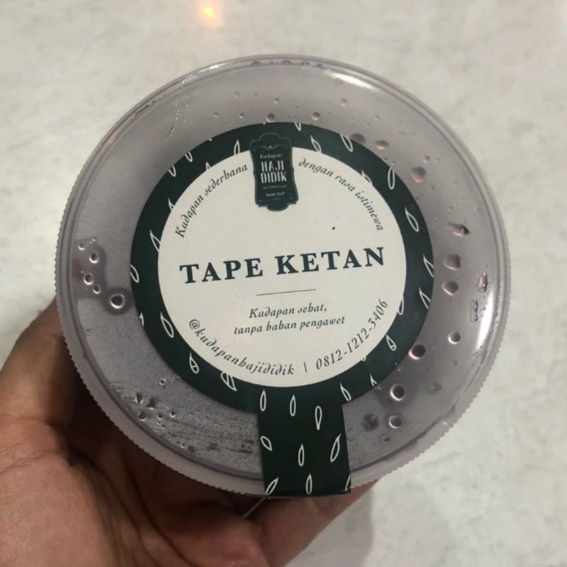 

Tape Ketan - Kudapan Haji Didik