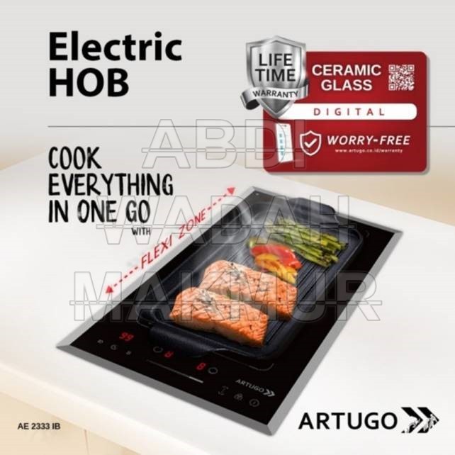 ELECTRIC HOB KOMPOR LISTRIK BUILT IN (ARTUGO) AE 2333IB
