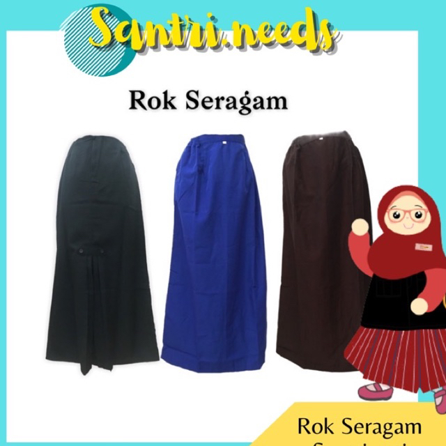 Rok Seragam | Rok Span Seragam | Rok seragam Gontor Putri | seragam Gontor Putri