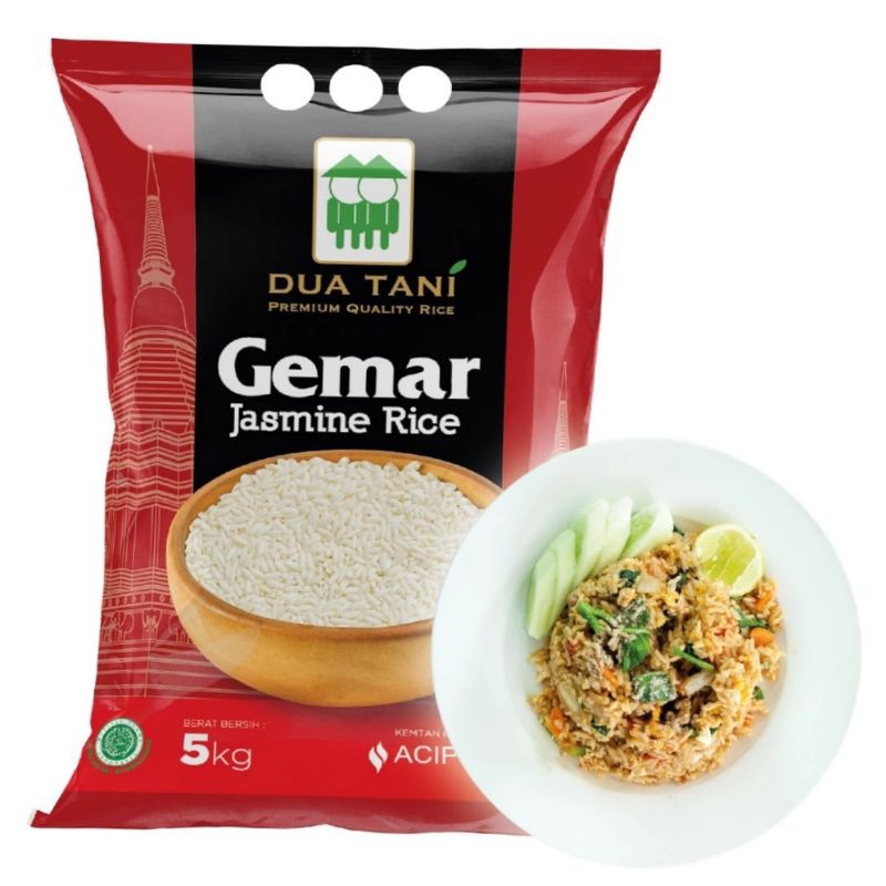 

Beras Premium Gemar Jasmine 5kg Halal Kualitas Terjamin