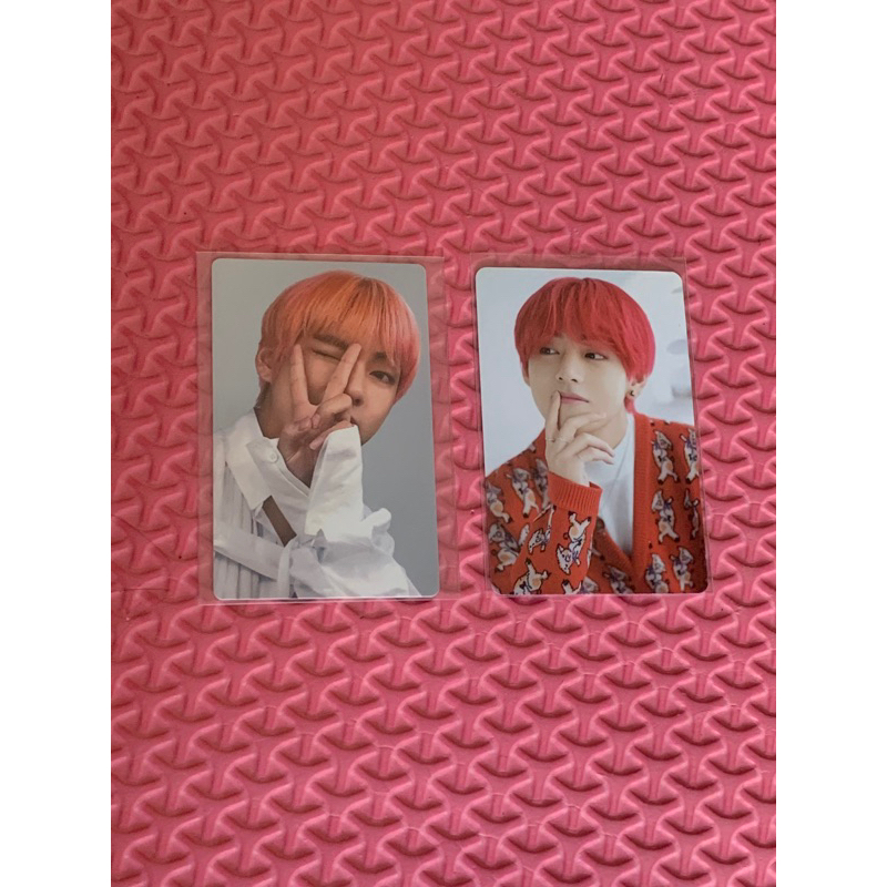 Official Taehyung BTS V Fake Love Japan Photocard