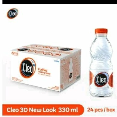 

Cleo Air Murni 330 ml Per karton isi 24 botol