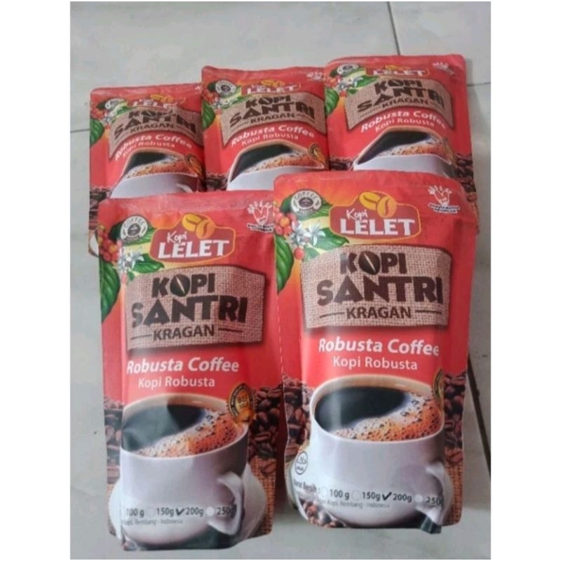 

KOPI SANTRI LELET Hitam khas Rembang(Kragan)