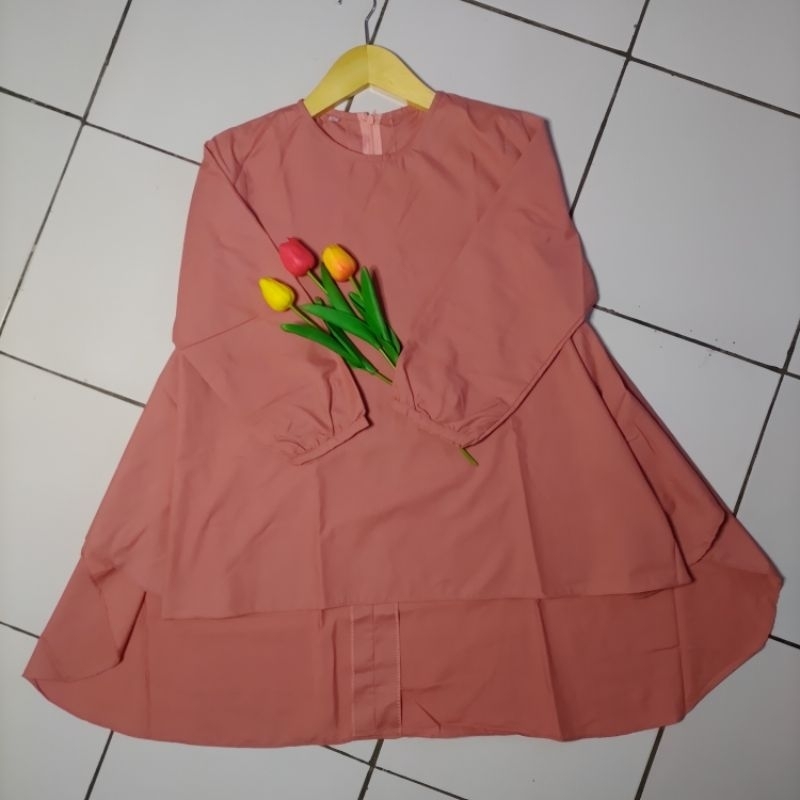 Preloved atasan wanita warna salem