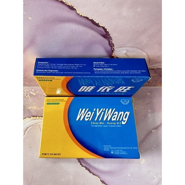 Wei Yi Wang Obat Kencing Manis
