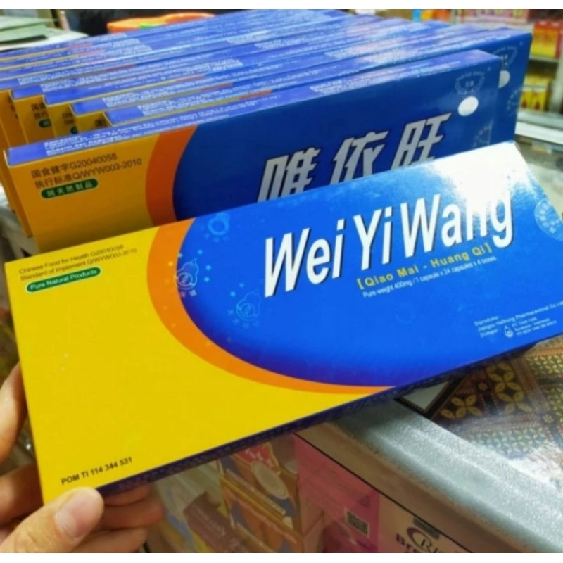 Wei Yi Wang Obat 1 Box Besar