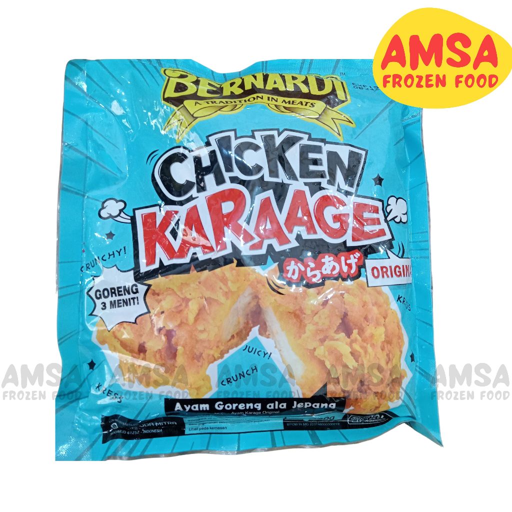 

Bernardi Chicken Karage 380 gr / Bernardi Ayam Karage 380 gr / Bernardi Chicken Karage / Bernardi Chiken Karage 380 GR
