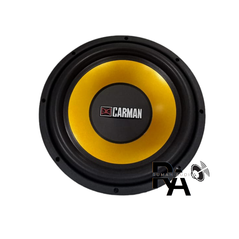 Subwoofer CARMAN CM-1278 subwoofer 12 inch carman CM-1278 Yellow