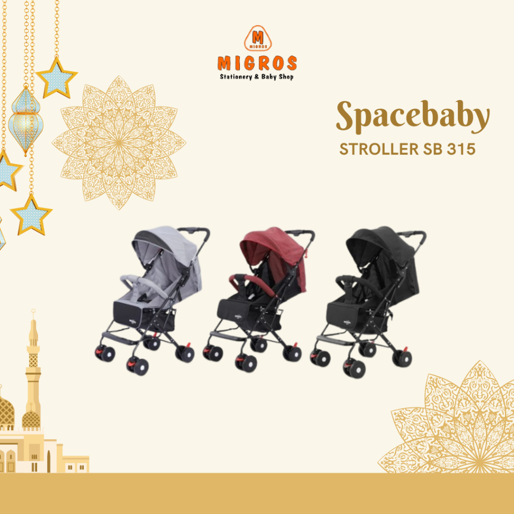 SPACEBABY STROLLER SB 315