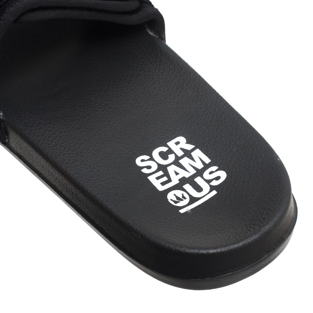 Screamous Slippers Sandals LAVAZZA BLACK