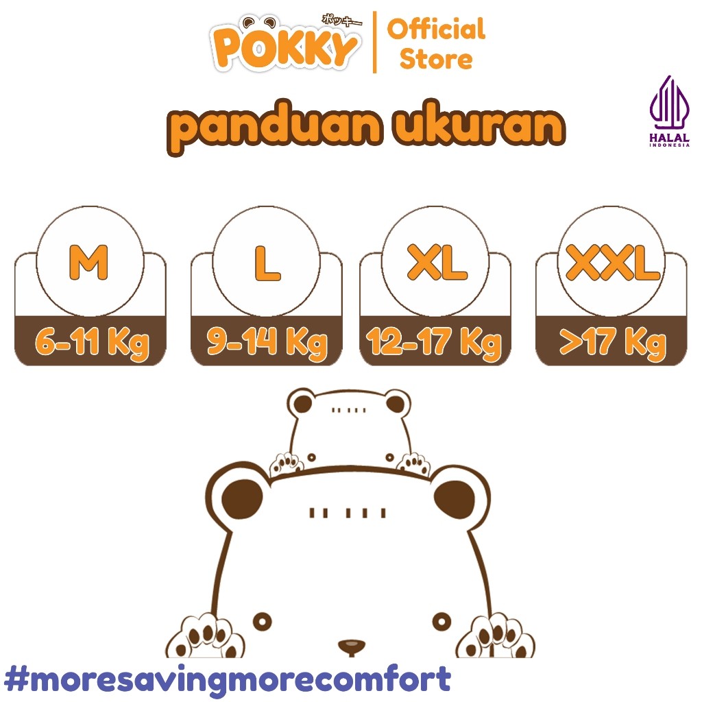 POKKY POPOK CELANA [1 BAG] XXLL22-2 - Gambar 2