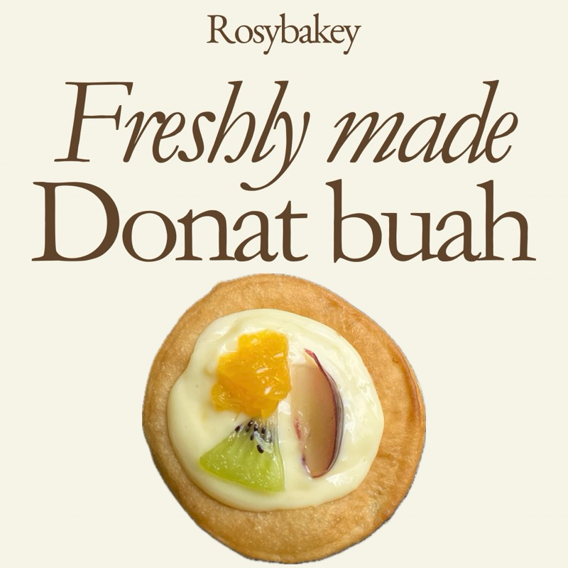 

Donut Buah by Rosy Bakey - Donat Buah Bogor
