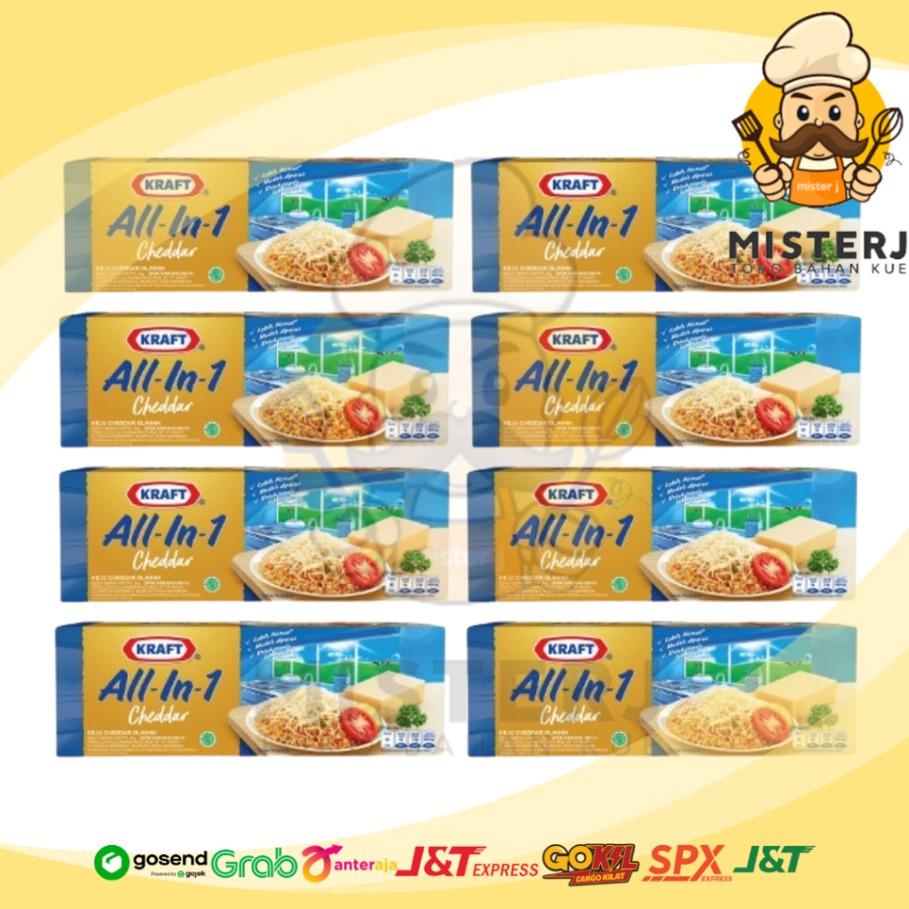 

KRAFT ALL IN ONE KEMASAN 2 KG KARTON / KEJU KRAFT ALL IN ONE / CTN ISI 8PCS