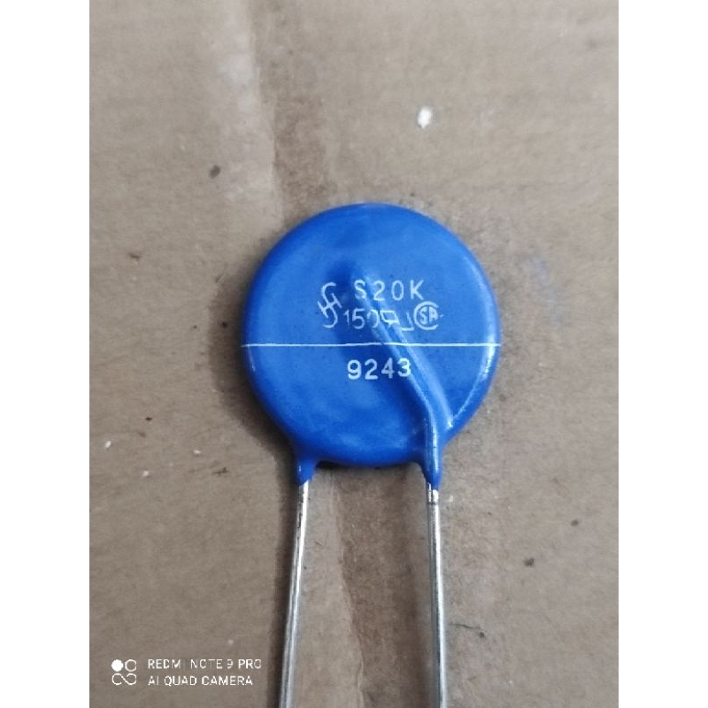 Varistor S20K150