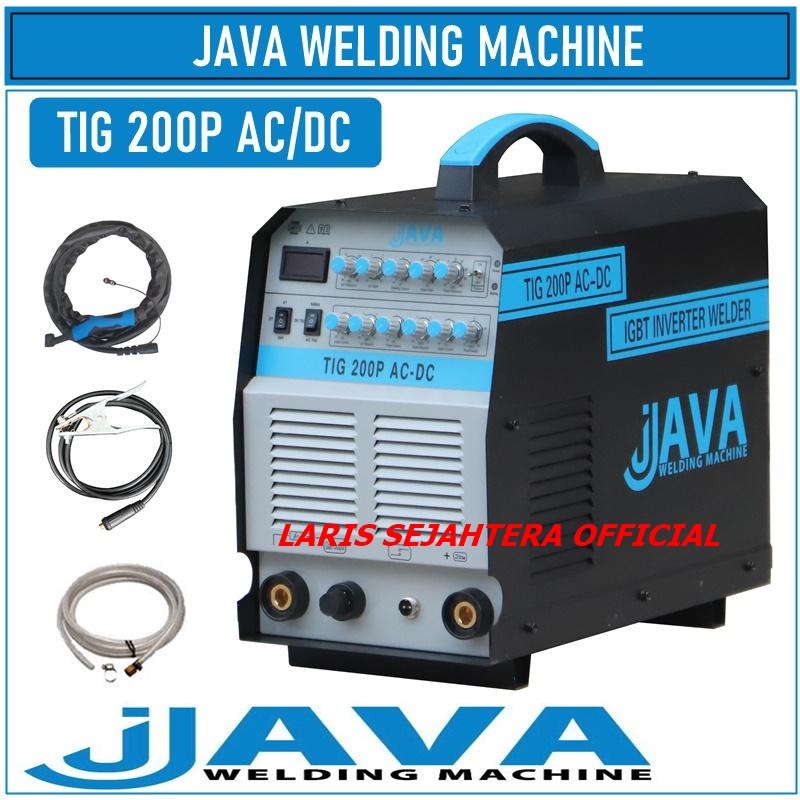 Mesin Las Argon Java Welding TIG 200P AC-DC