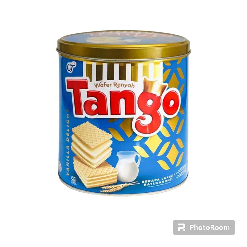 Tango Wafer kaleng Vanila 270gr NABATI kaleng grosir kue lebaran murah