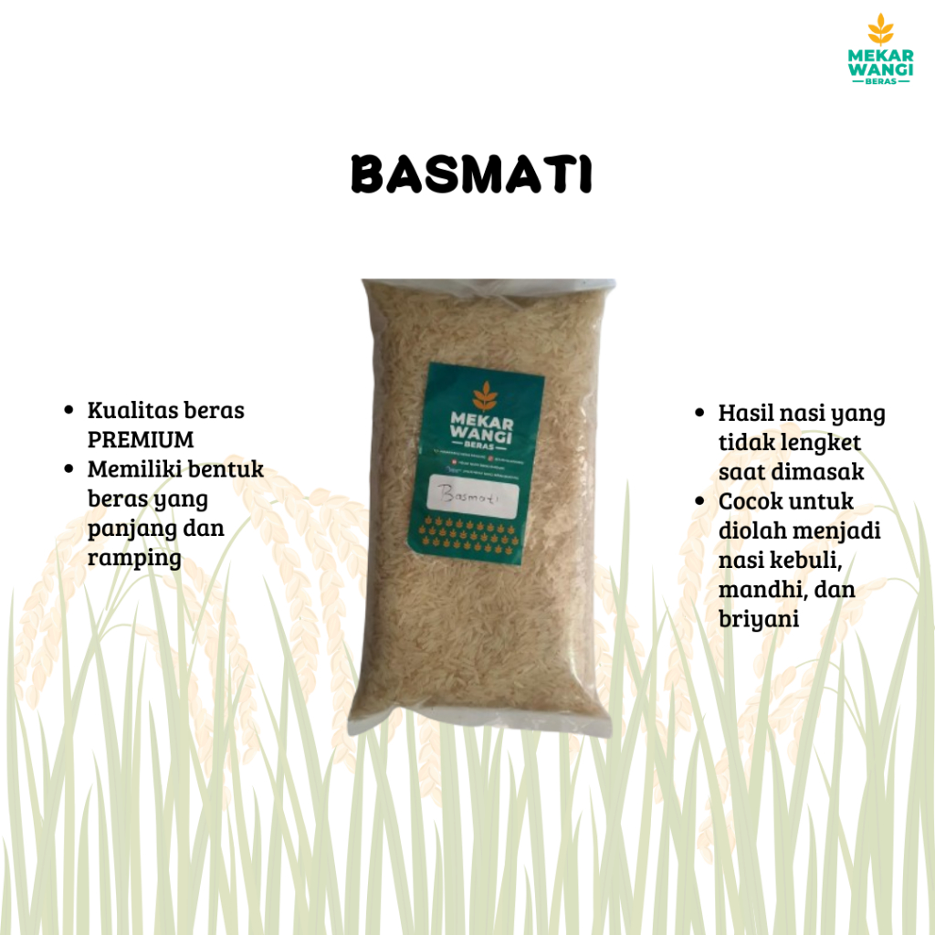 

BERAS BASMATI 1KG