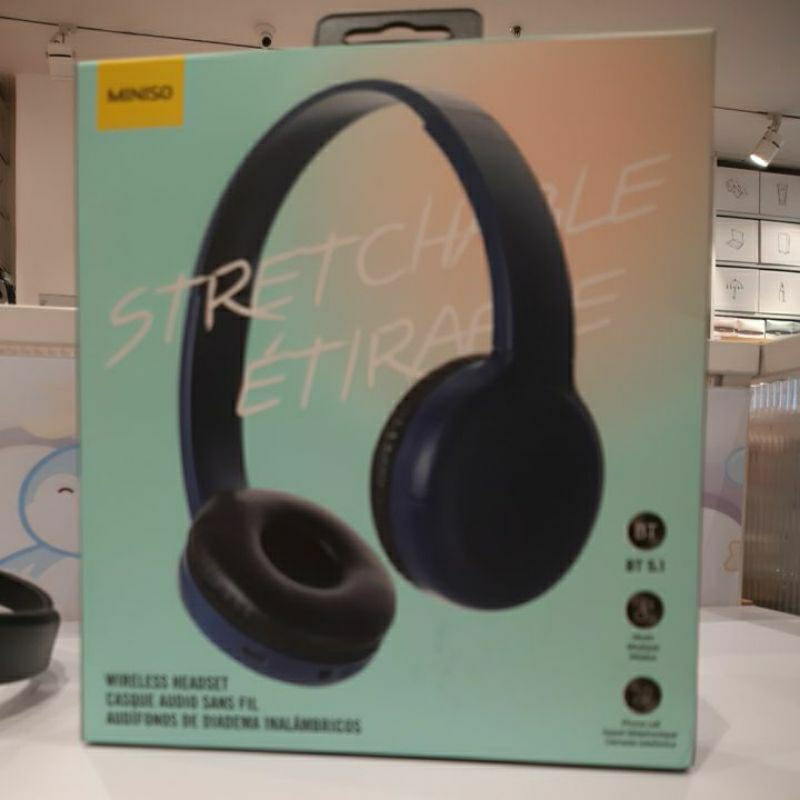MINISO Minimalist Wireless Headset Tanpa Kabel