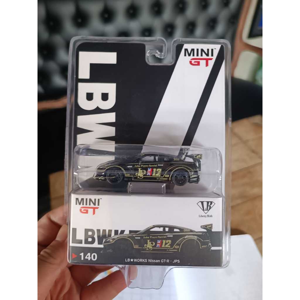 Mini GT 140 Nissan GTR LB Works JPS LBWK Blister Japan MiniGT GT-R