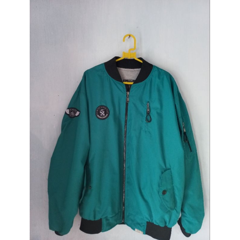 Preloved Jaket Bomber (cowok/cewek)