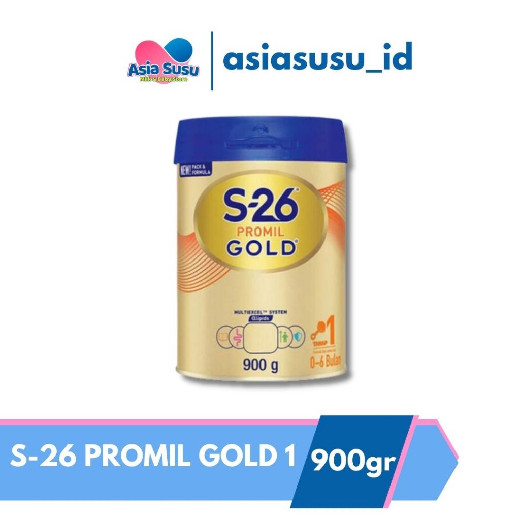 S26 PROMIL GOLD 1 900 GR - susu formula bayi 0-6 bulan