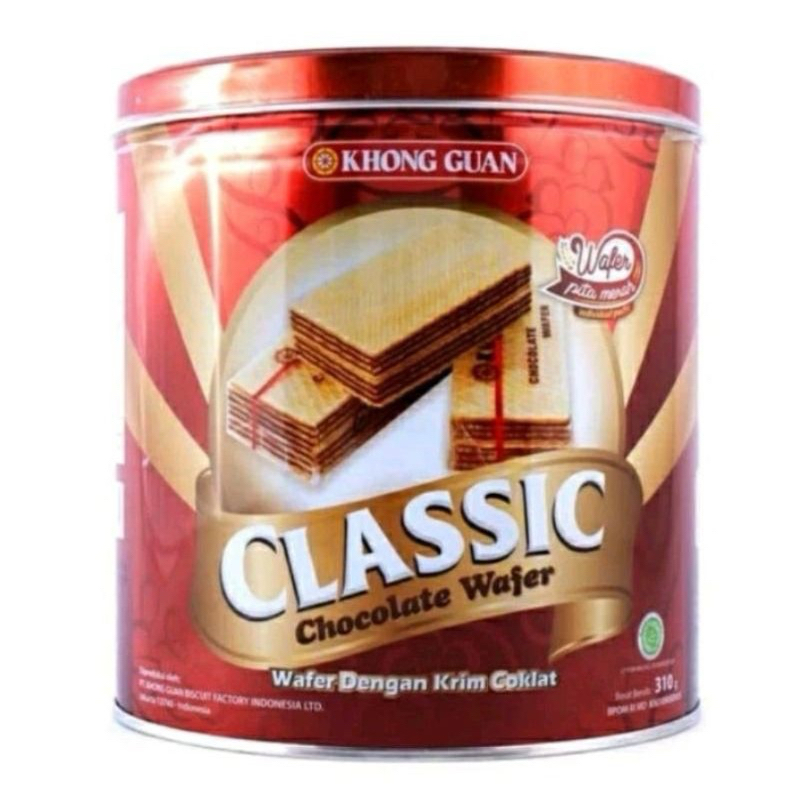 

DISKON 50% - khong guan classic wafer 310 gr