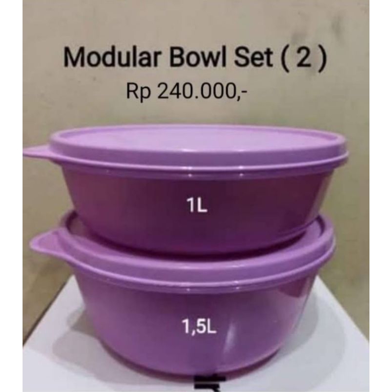 modular bowl set tupperware