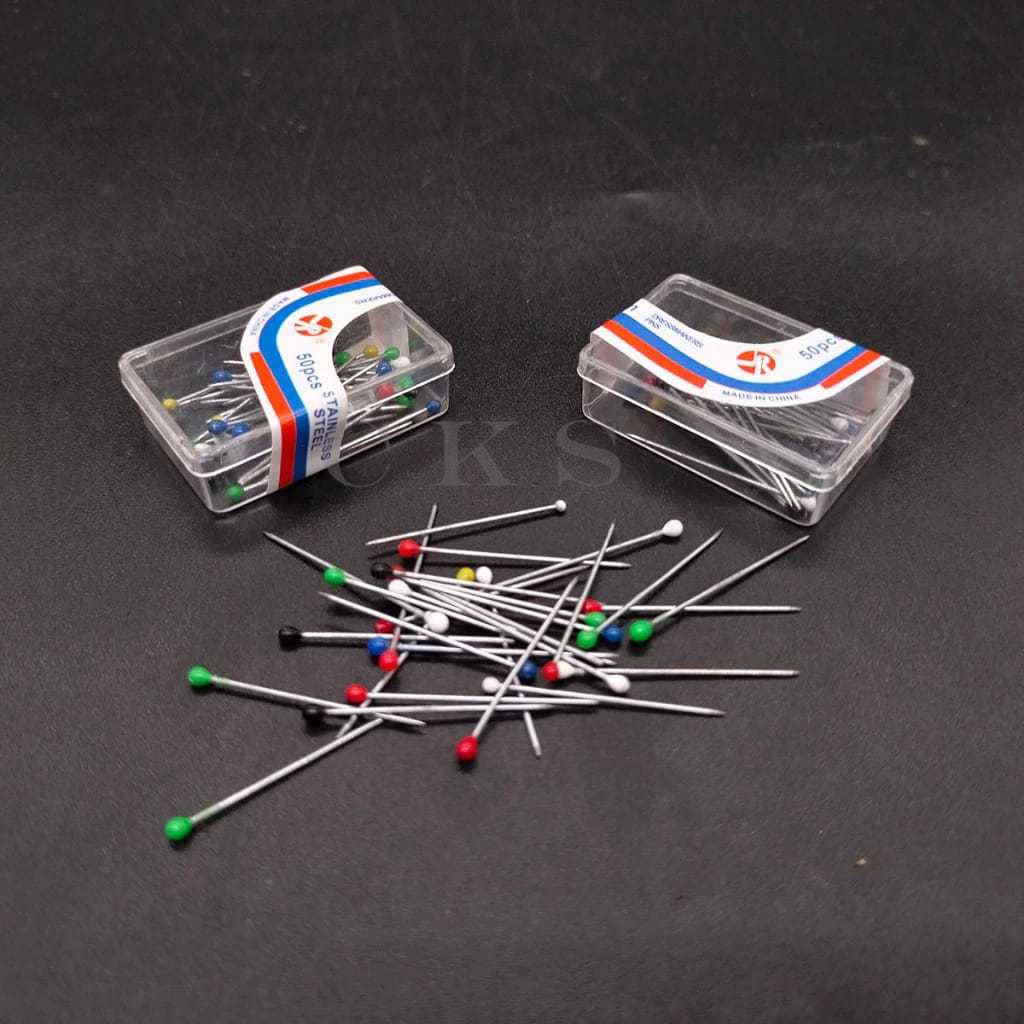 Jarum Pentul Hijab Jarum Pentul Mini Jarum Pentul Stainless Kecil JR01