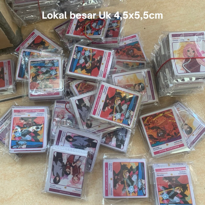 Mainan Kartu Kwartet / Wartek Lokal Anak Jadul