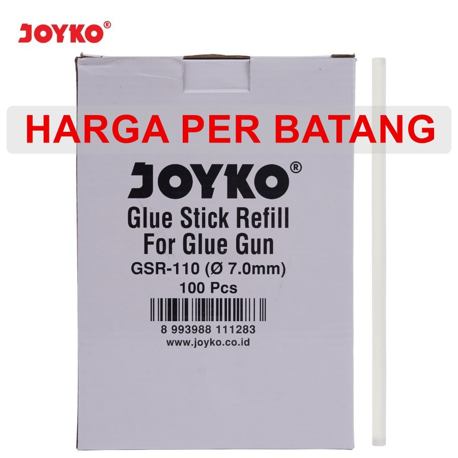 

Glue Stick Refill / Lem Bakar / Isi Lem Tembak Joyko GSR-110