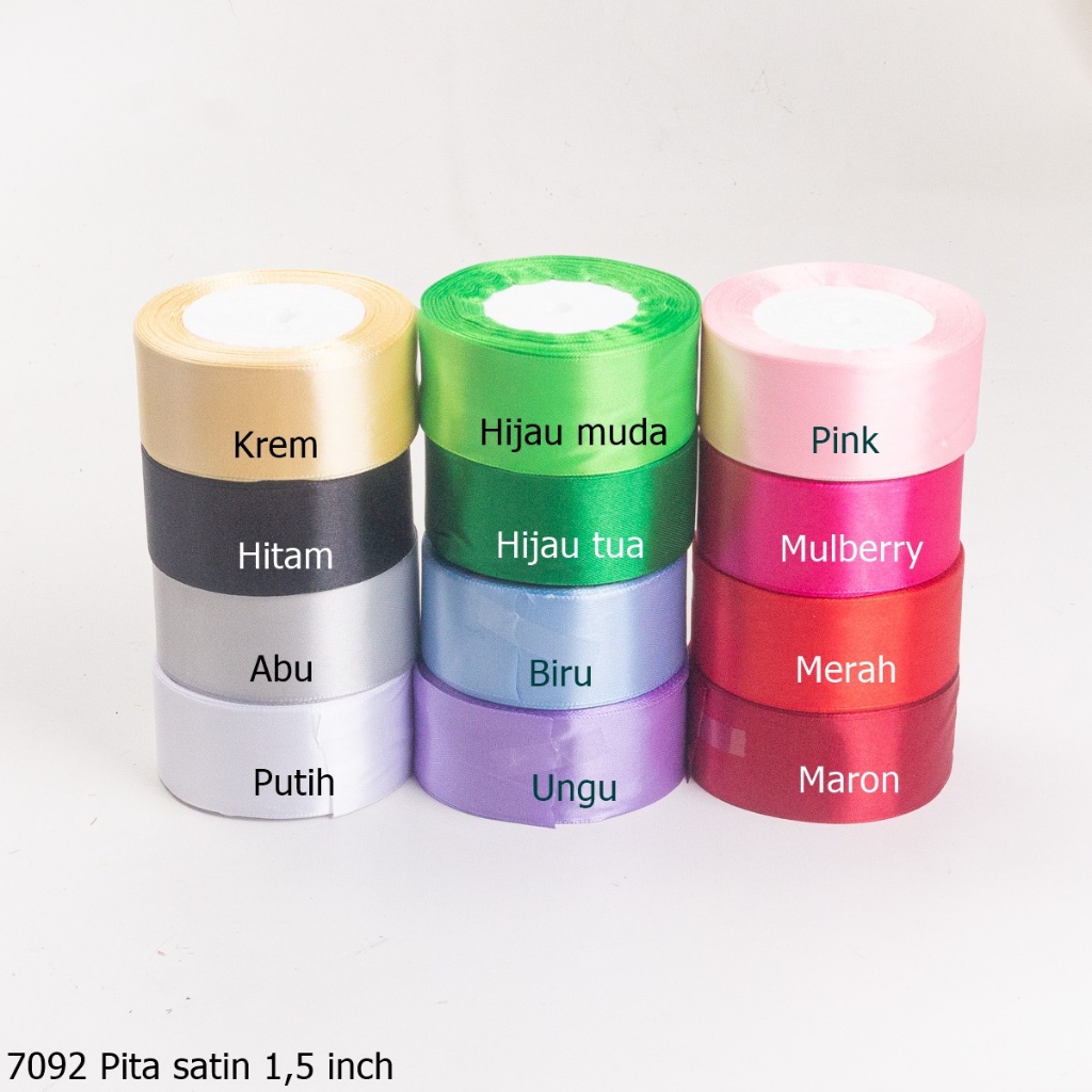 

Pita Satin 1,5 Inch 25 Yard 7092