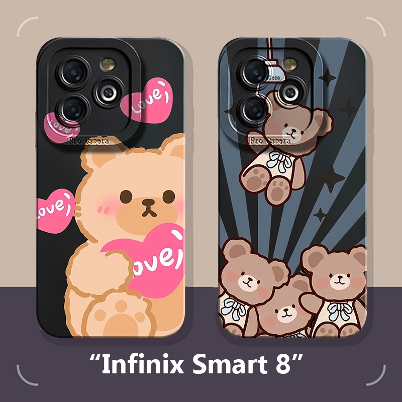 Softcase Infinix Smart 8 Smart 8 Pro Softcase Pro Camera Infinix Smart 8 Pro Casing Infinix Smart 8 